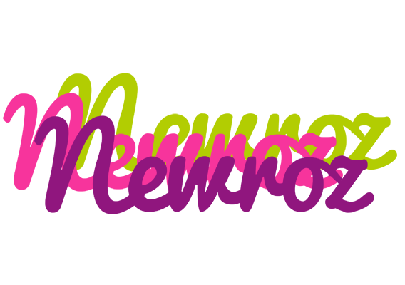 Newroz flowers logo