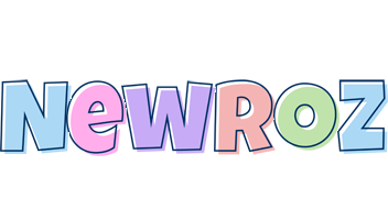 Newroz pastel logo