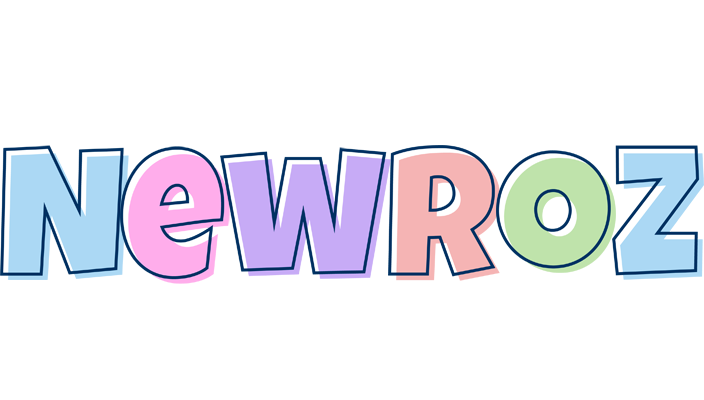 Newroz pastel logo