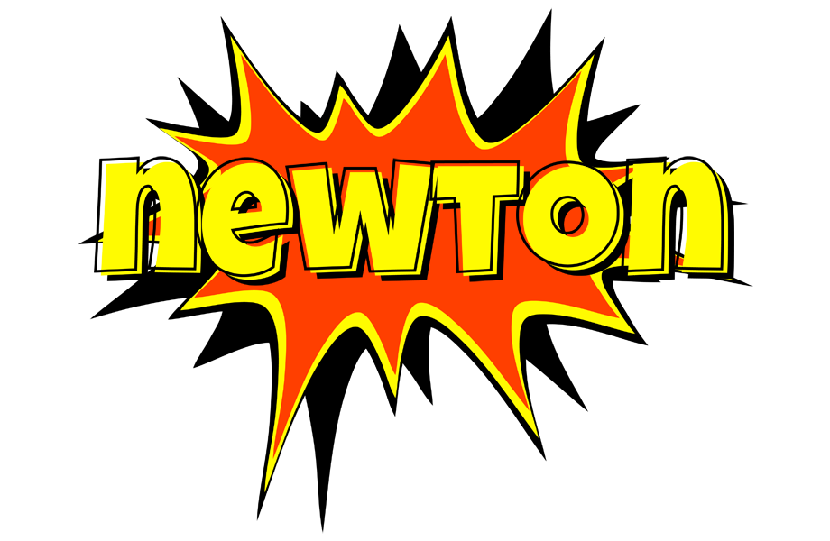 Newton bazinga logo
