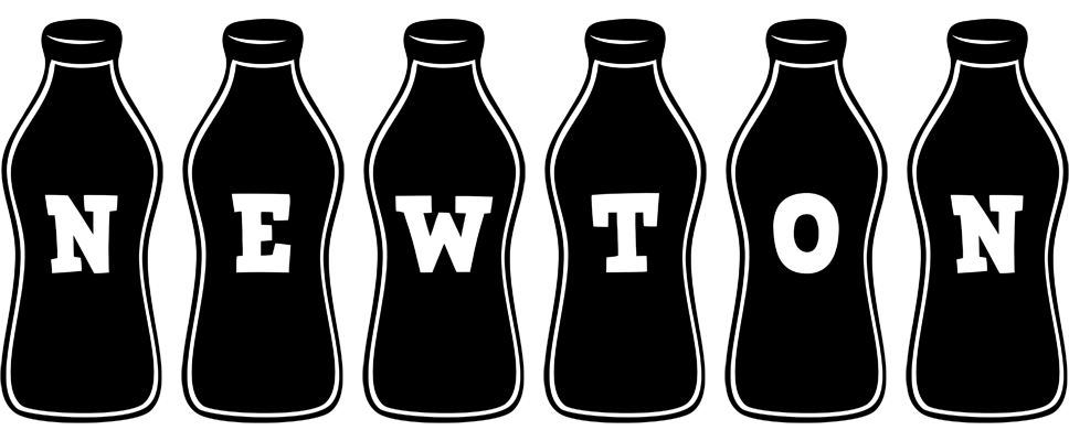 Newton bottle logo