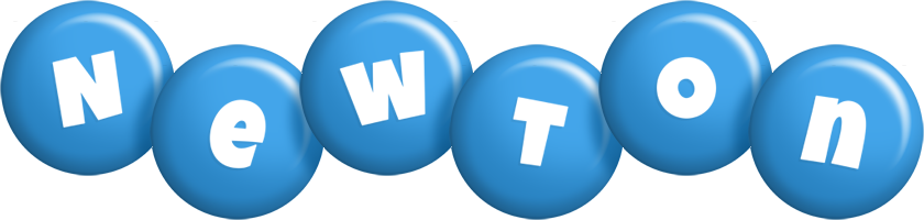 Newton candy-blue logo