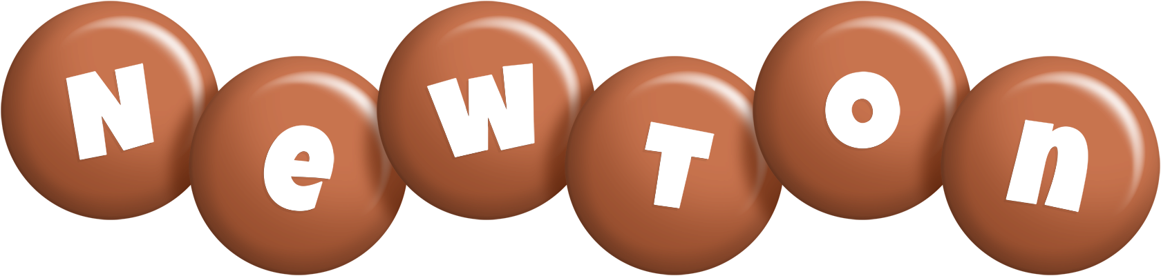 Newton candy-brown logo