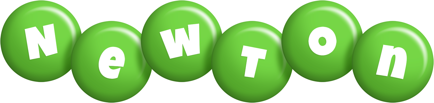 Newton candy-green logo