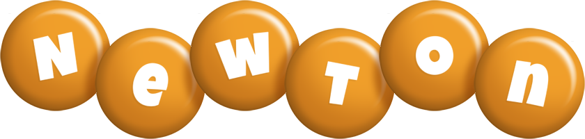 Newton candy-orange logo