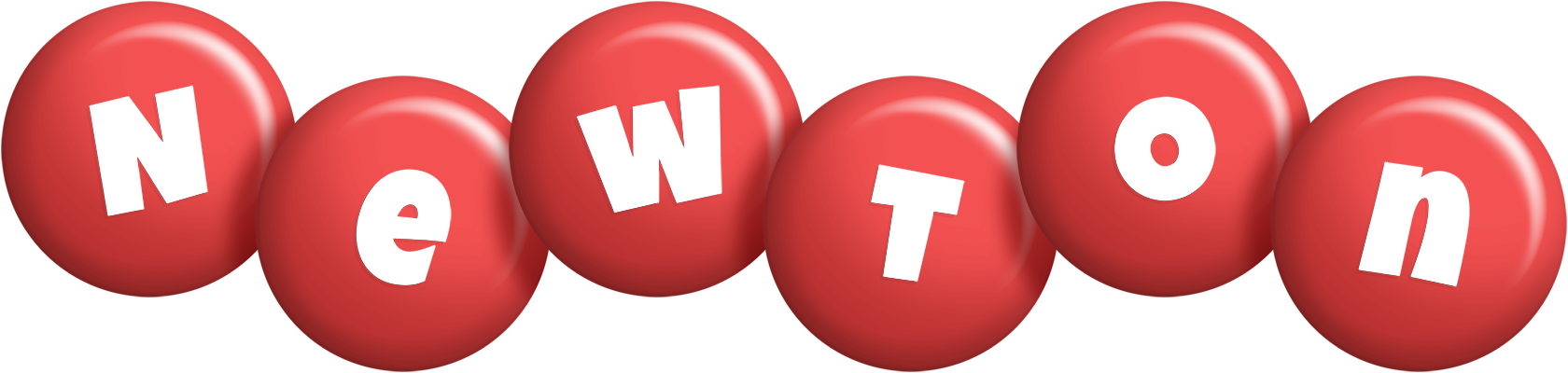 Newton candy-red logo