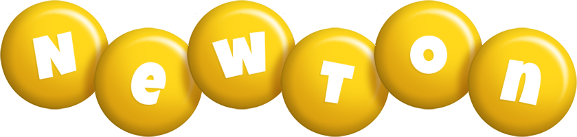 Newton candy-yellow logo