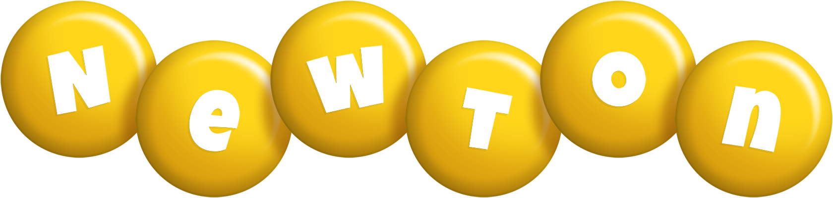 Newton candy-yellow logo