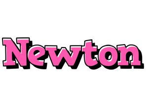 Newton girlish logo