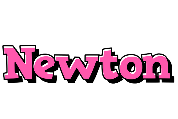 Newton girlish logo
