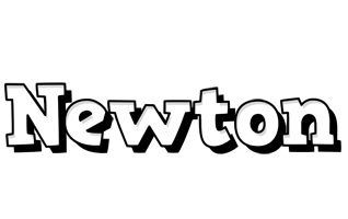 Newton snowing logo