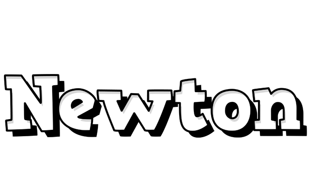Newton snowing logo