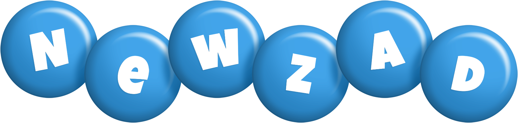Newzad candy-blue logo