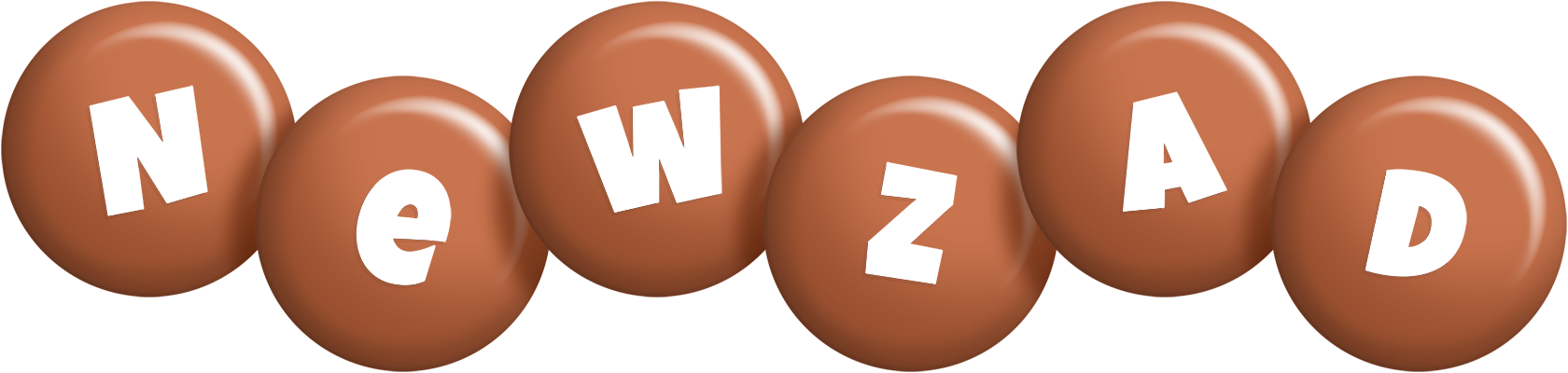 Newzad candy-brown logo