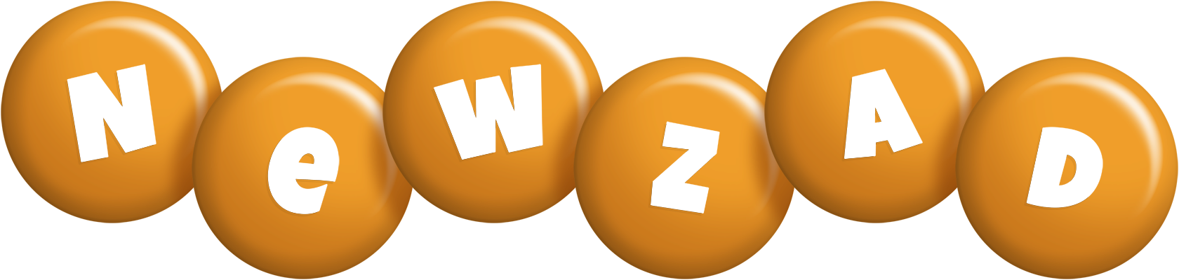Newzad candy-orange logo