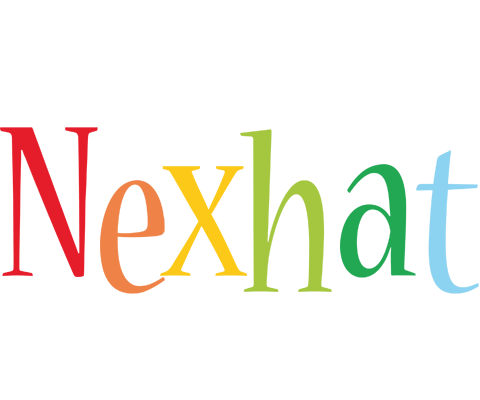 Nexhat birthday logo