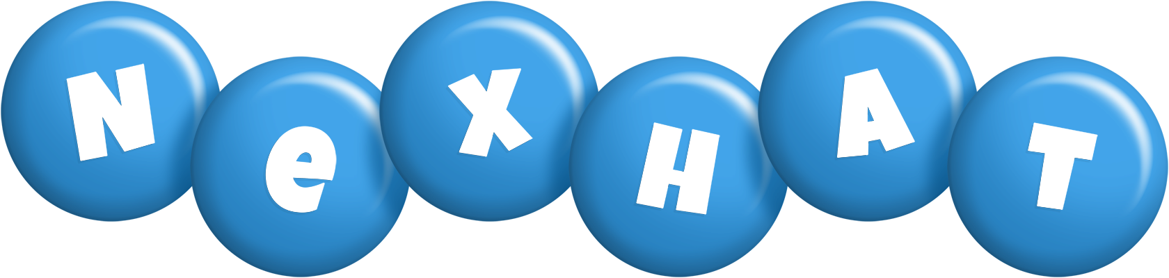 Nexhat candy-blue logo