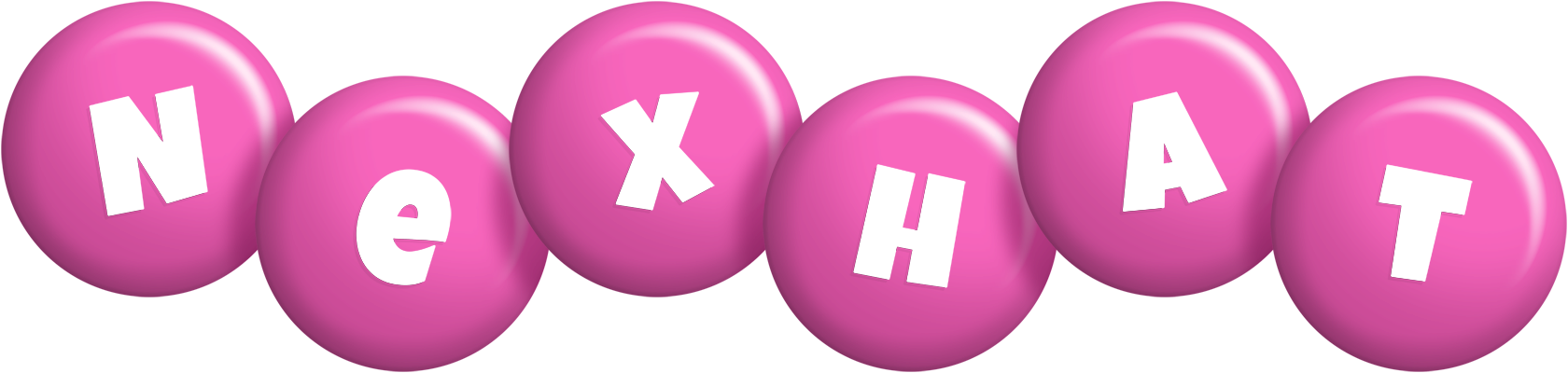 Nexhat candy-pink logo