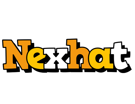 Nexhat cartoon logo