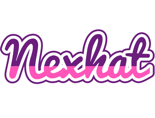 Nexhat cheerful logo