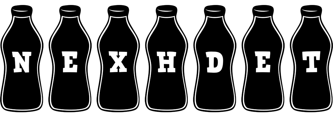 Nexhdet bottle logo