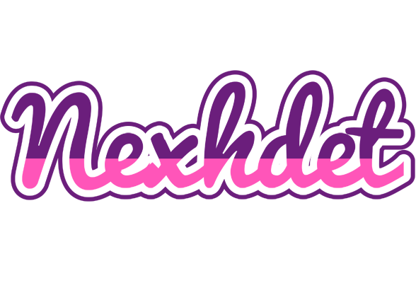Nexhdet cheerful logo