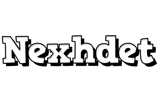 Nexhdet snowing logo