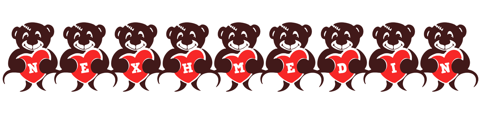Nexhmedin bear logo