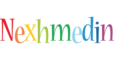 Nexhmedin birthday logo