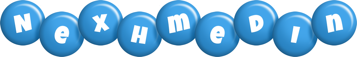 Nexhmedin candy-blue logo