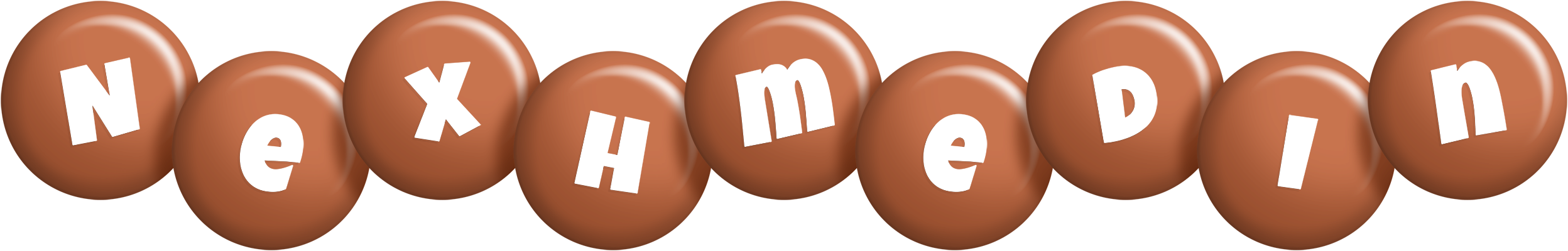 Nexhmedin candy-brown logo
