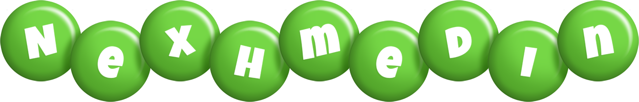Nexhmedin candy-green logo