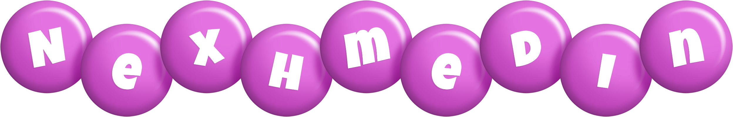 Nexhmedin candy-purple logo