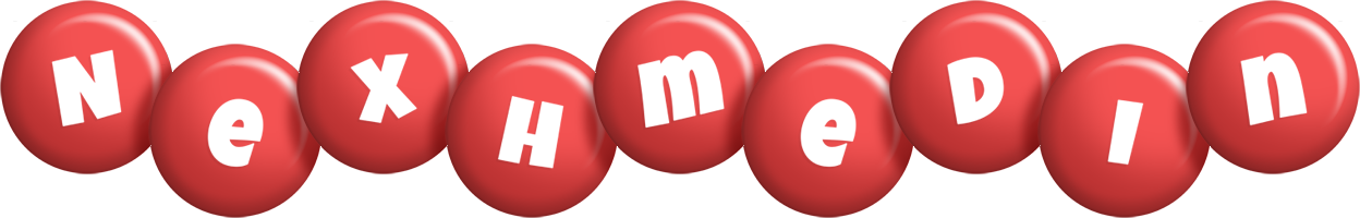 Nexhmedin candy-red logo