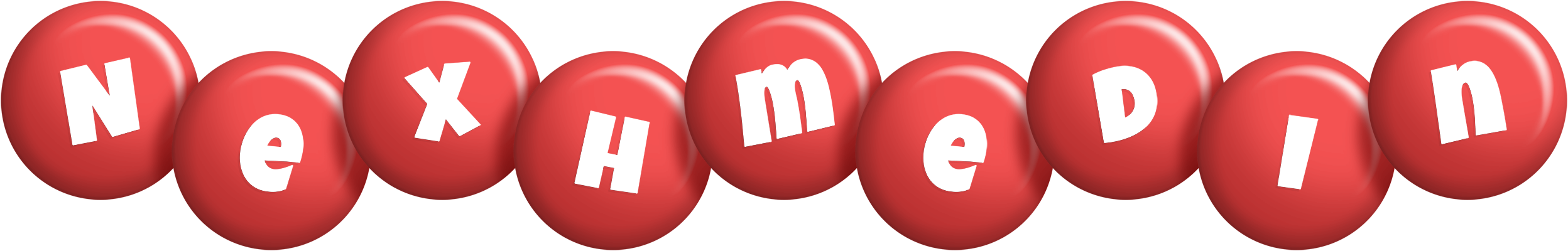 Nexhmedin candy-red logo