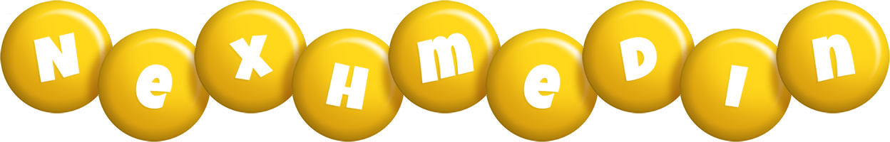 Nexhmedin candy-yellow logo