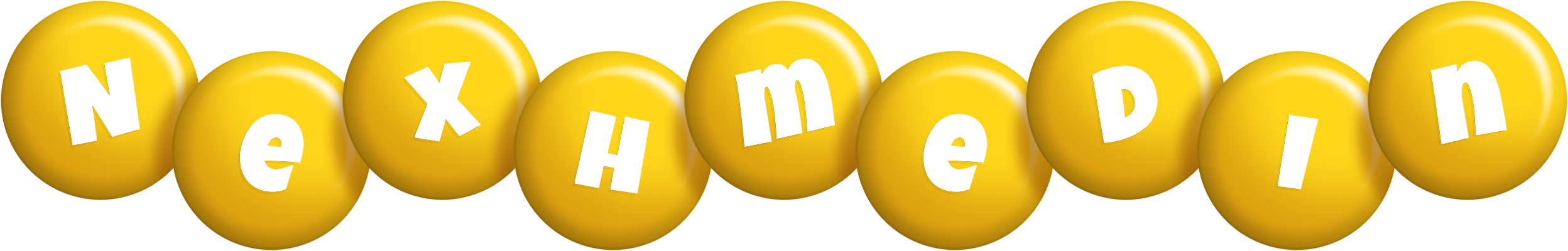 Nexhmedin candy-yellow logo