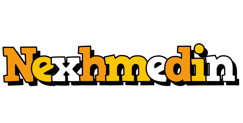 Nexhmedin cartoon logo