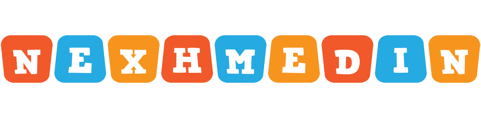 Nexhmedin comics logo