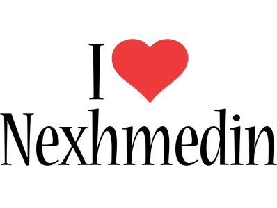 Nexhmedin i-love logo