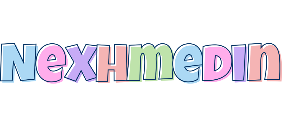 Nexhmedin pastel logo