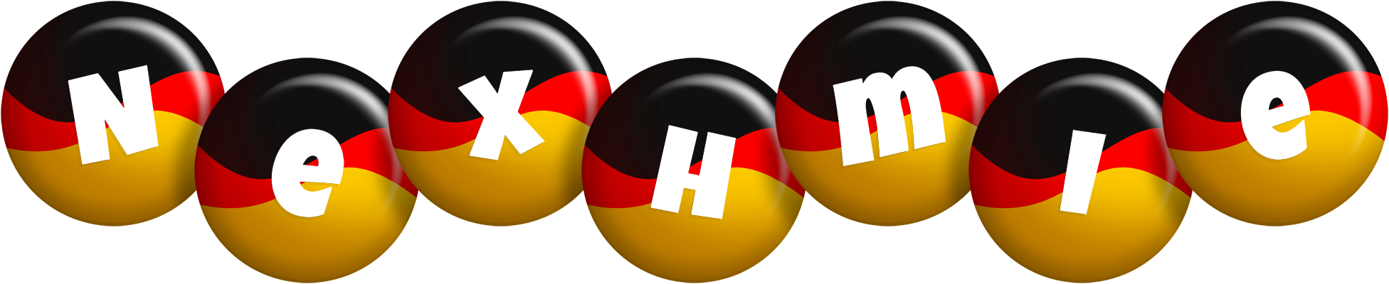 Nexhmie german logo