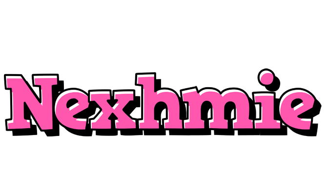 Nexhmie girlish logo