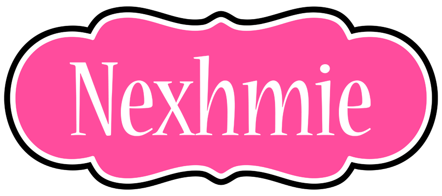 Nexhmie invitation logo