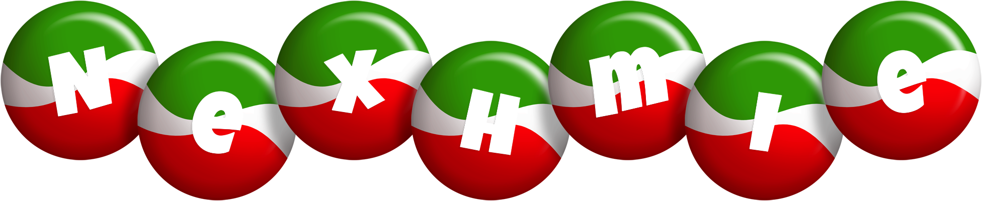 Nexhmie italy logo