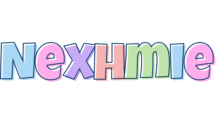 Nexhmie pastel logo