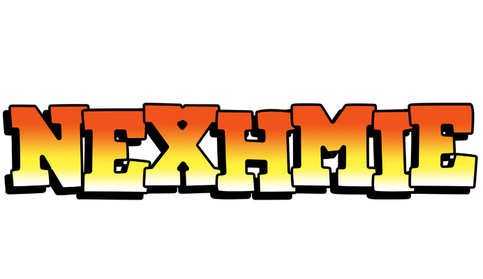 Nexhmie sunset logo