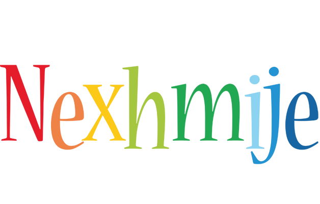 Nexhmije birthday logo