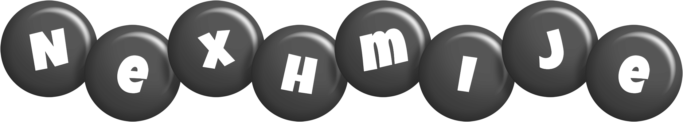 Nexhmije candy-black logo