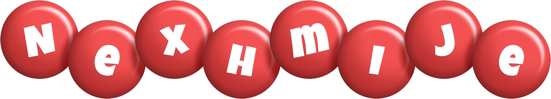Nexhmije candy-red logo